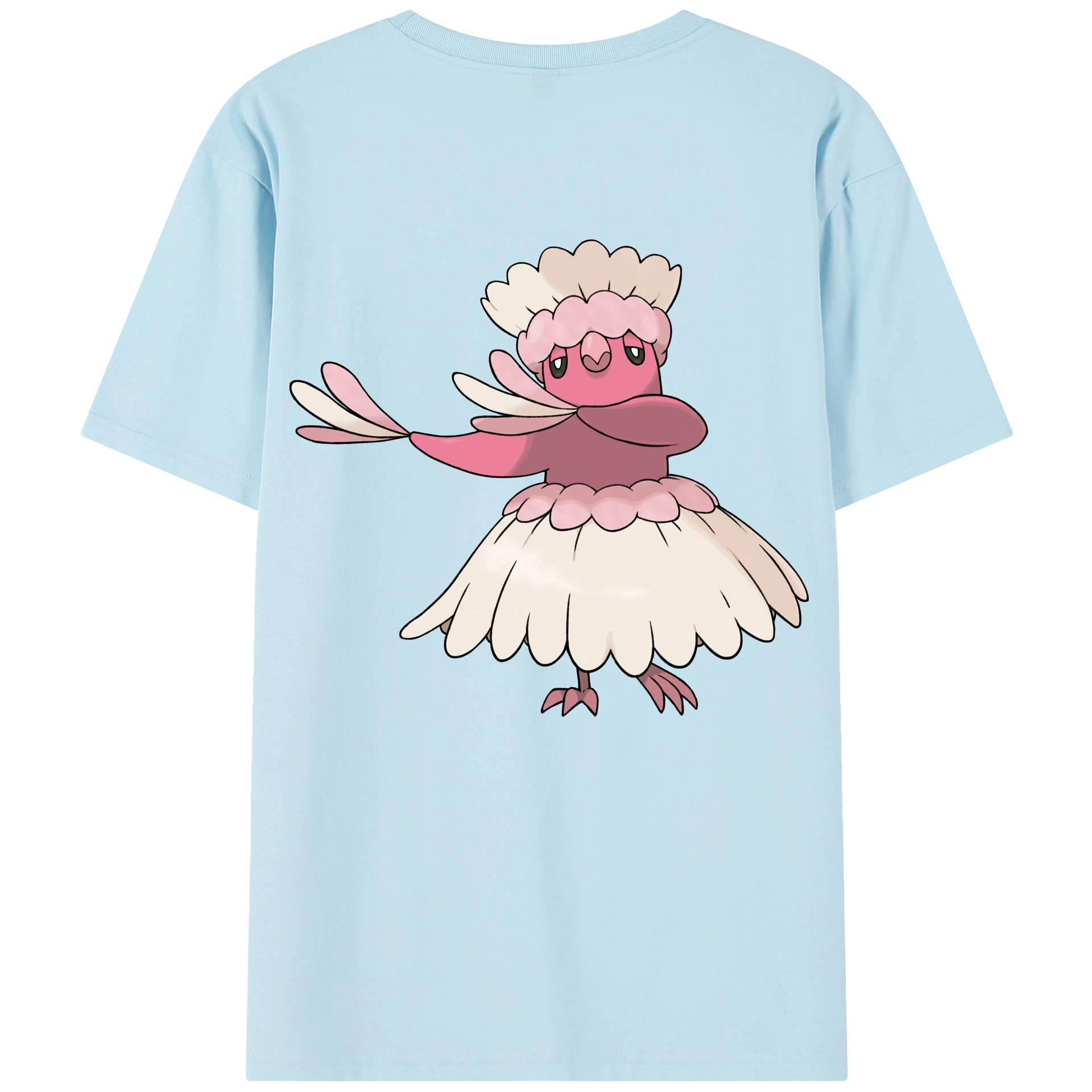 （画像用） ポケットモンスター Pokémon 綿100％半袖Tシャツ（背面プリント）